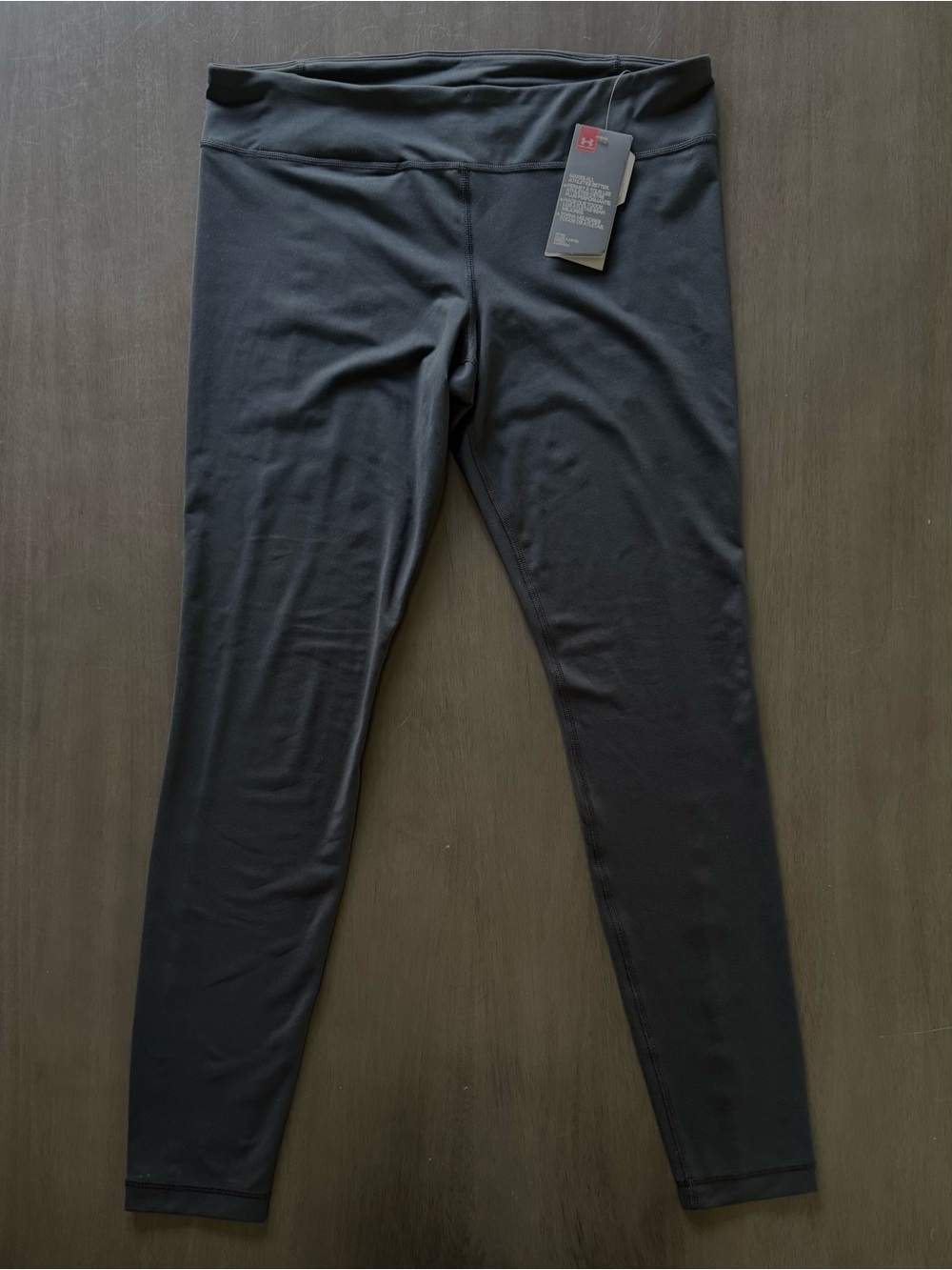 Under Armour Boot Cut Leggings Black Women’s Large Compression NWT